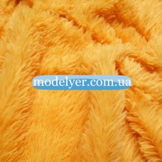 Ткань Мех травка (горчица)